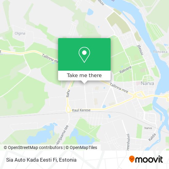 Карта Sia Auto Kada Eesti Fi