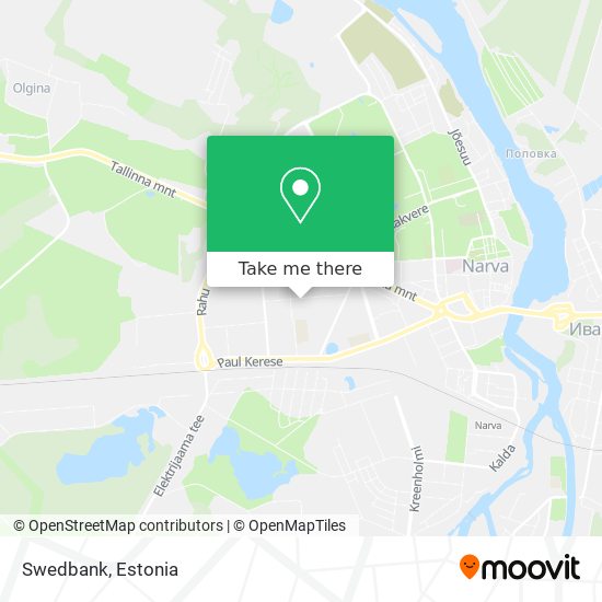 Swedbank map