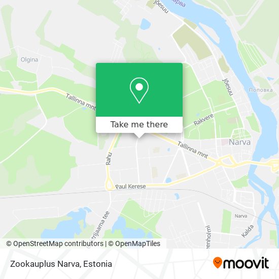 Zookauplus Narva map