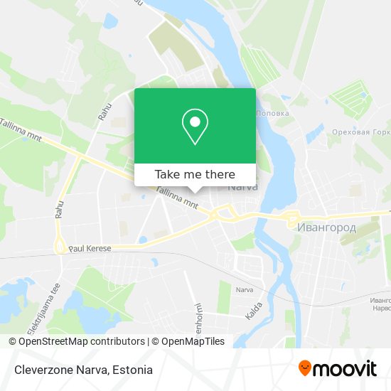Карта Cleverzone Narva