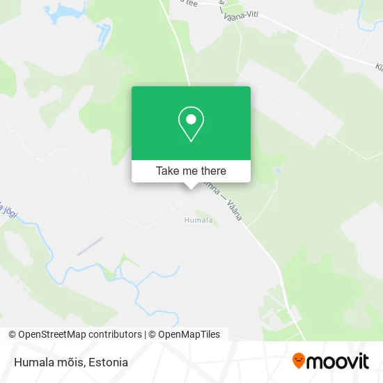 Карта Humala mõis