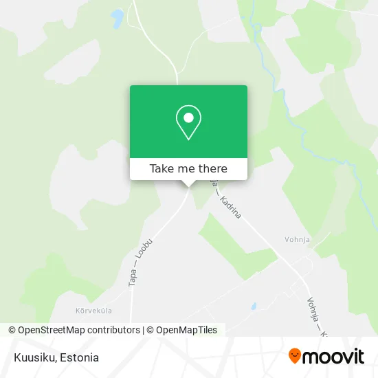 Карта Kuusiku