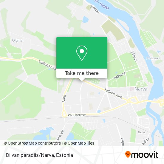 Diivaniparadiis/Narva map