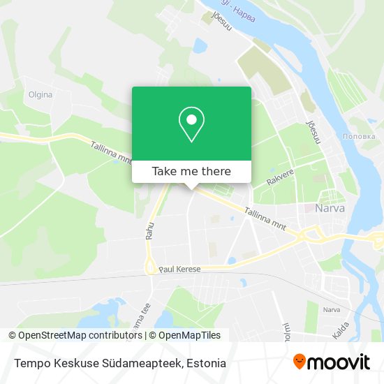 Карта Tempo Keskuse Südameapteek