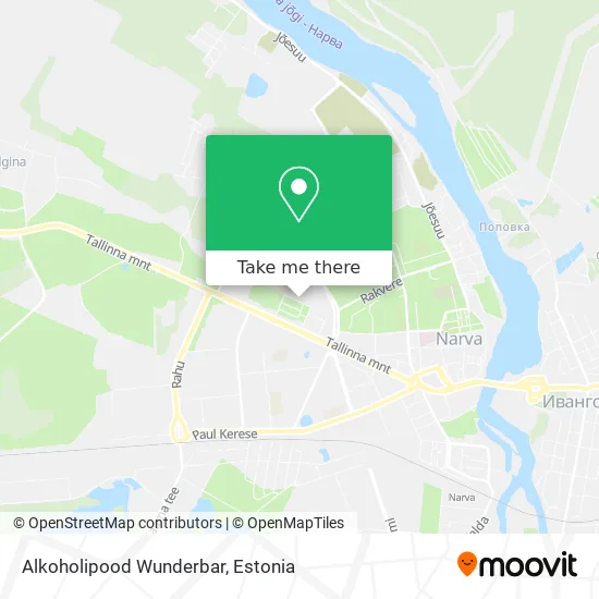 Карта Alkoholipood Wunderbar