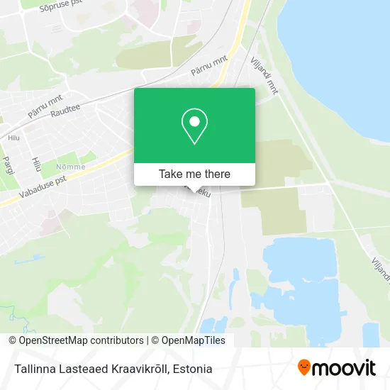 Tallinna Lasteaed Kraavikrõll map