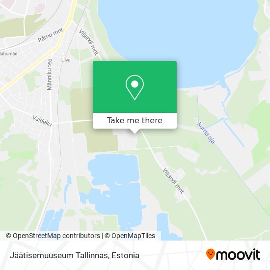 Карта Jäätisemuuseum Tallinnas