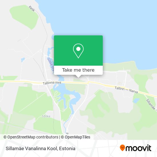 Sillamäe Vanalinna Kool map