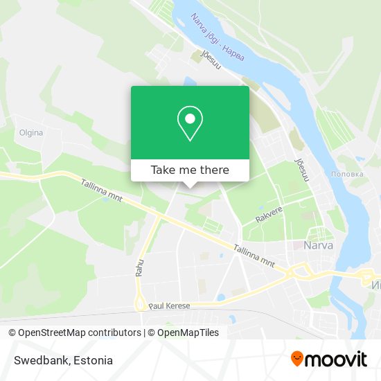 Swedbank map