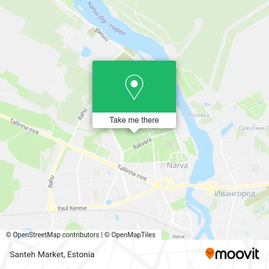 Santeh Market map