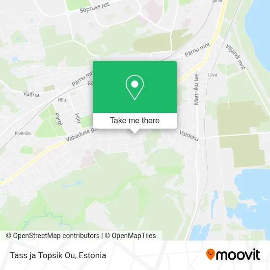 Карта Tass ja Topsik Ou