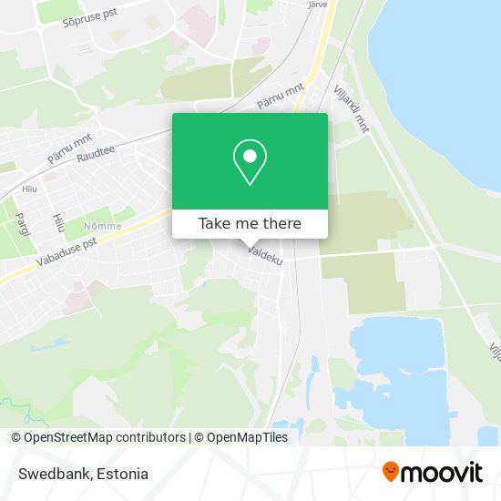 Swedbank map