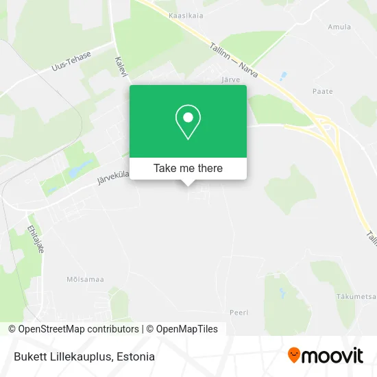 Bukett Lillekauplus map