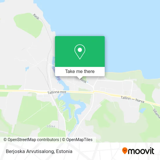 Карта Berjoska Arvutisalong