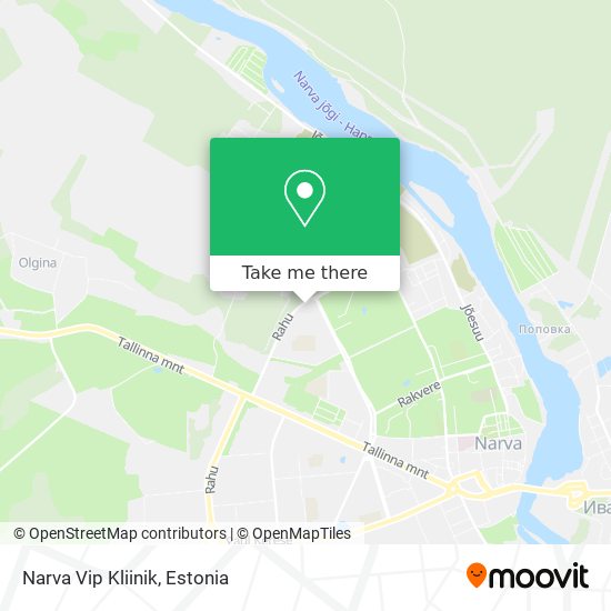Narva Vip Kliinik map