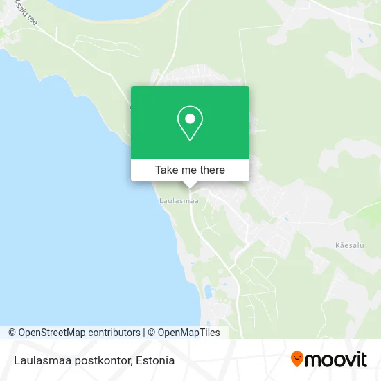 Карта Laulasmaa postkontor