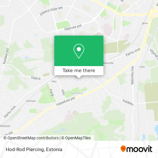 Карта Hod-Rod Piercing