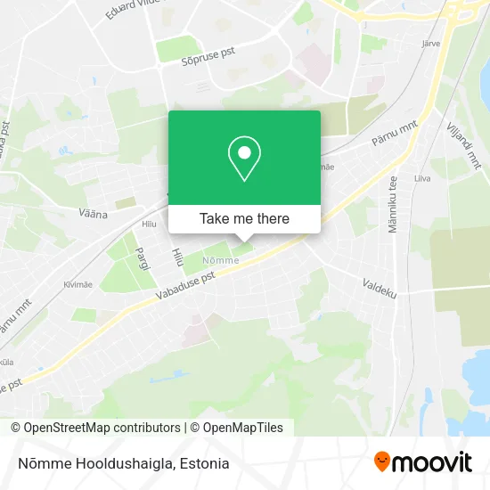 Карта Nõmme Hooldushaigla