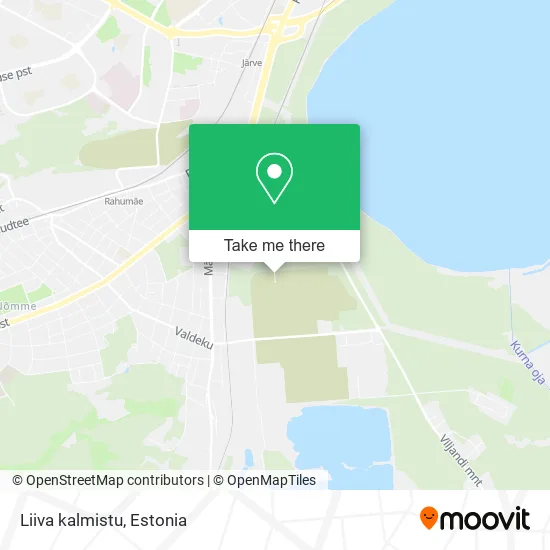 Liiva kalmistu map