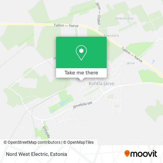 Nord West Electric map