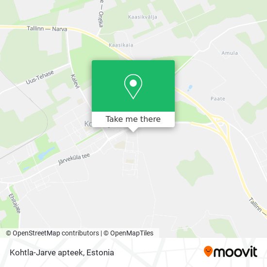 Kohtla-Jarve apteek map