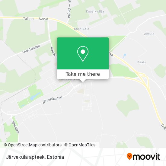 Карта Järveküla apteek