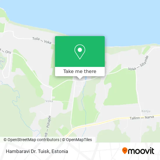 Карта Hambaravi Dr. Tuisk