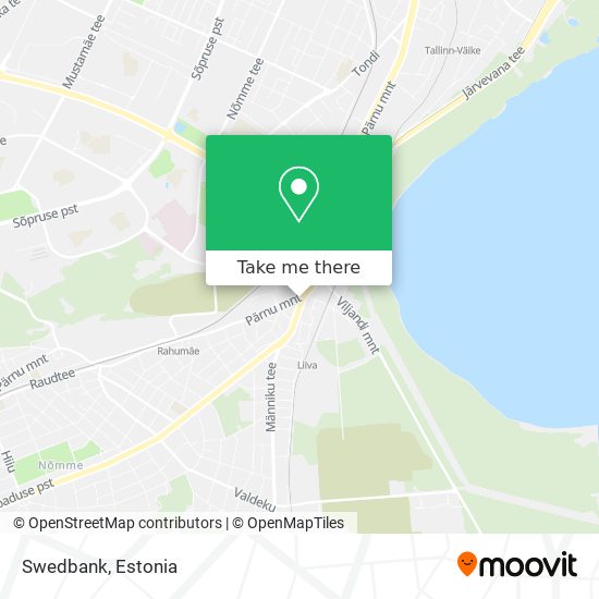 Swedbank map