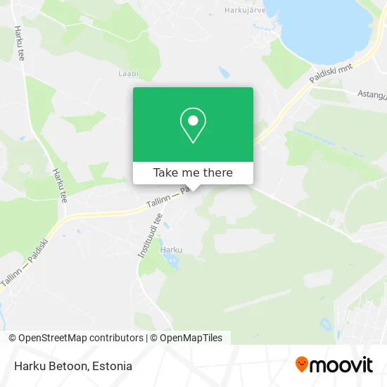 Карта Harku Betoon