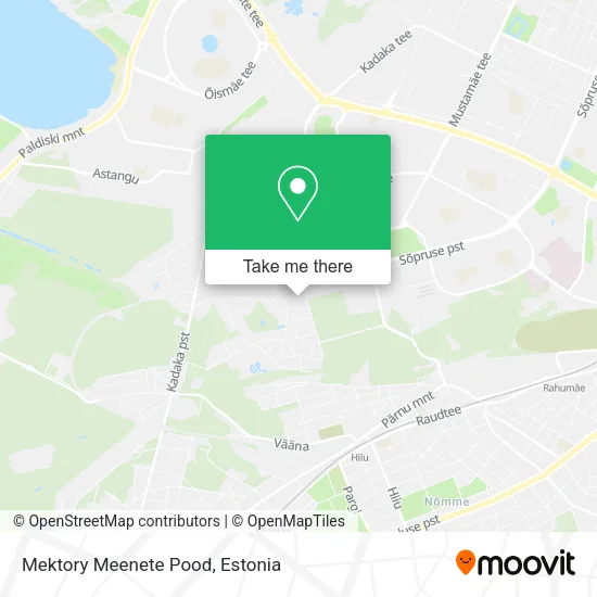 Mektory Meenete Pood map