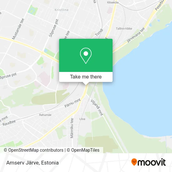 Карта Amserv Järve