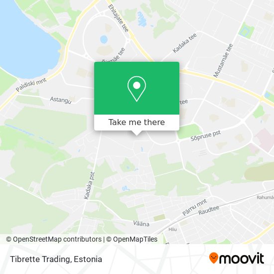 Карта Tibrette Trading