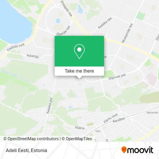 Adeli Eesti map