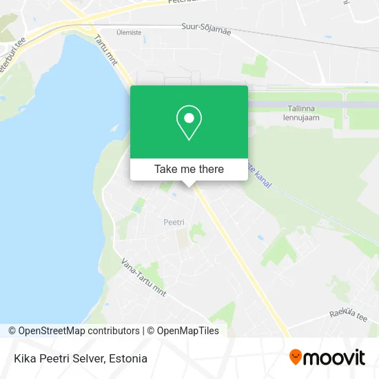 Карта Kika Peetri Selver
