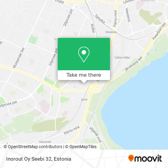 Карта Inorout Oy Seebi 32