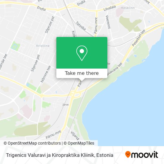 Trigenics Valuravi ja Kiropraktika Kliinik map