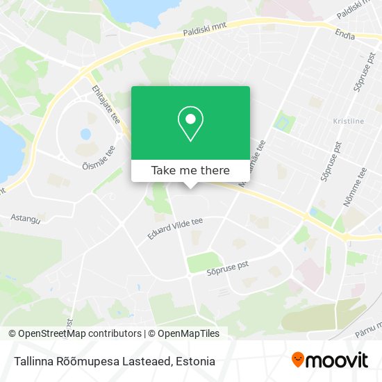 Tallinna Rõõmupesa Lasteaed map
