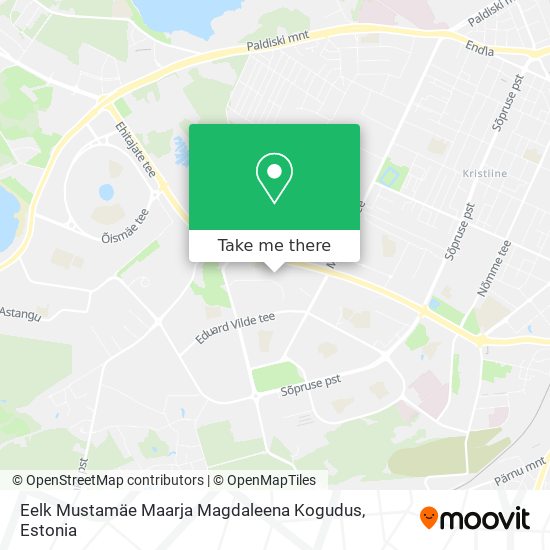 Eelk Mustamäe Maarja Magdaleena Kogudus map