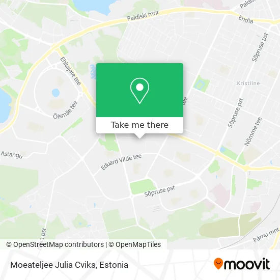 Карта Moeateljee Julia Cviks