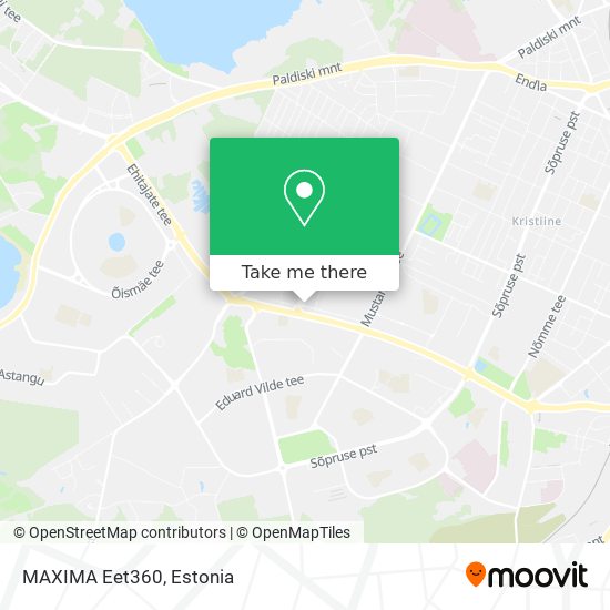 MAXIMA Eet360 map