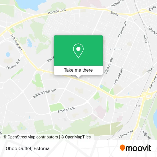 Карта Ohoo Outlet