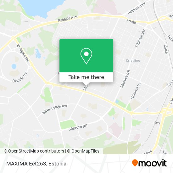 MAXIMA Eet263 map