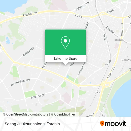 Карта Soeng Juuksurisalong