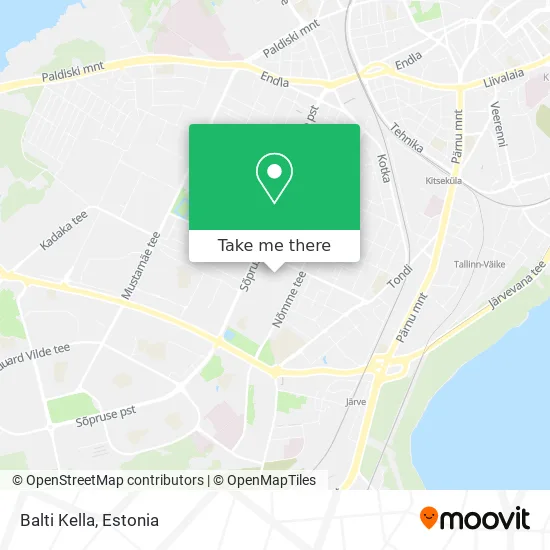 Карта Balti Kella