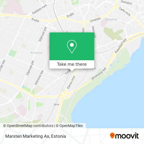 Карта Marsten Marketing As