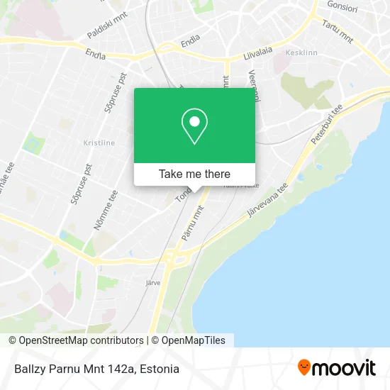 Ballzy Parnu Mnt 142a map