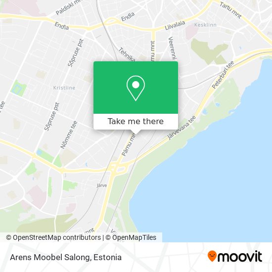 Arens Moobel Salong map