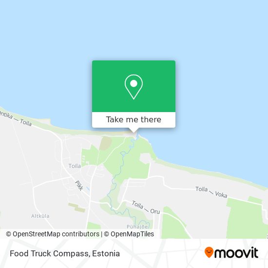 Карта Food Truck Compass