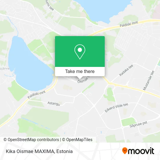 Карта Kika Oismae MAXIMA