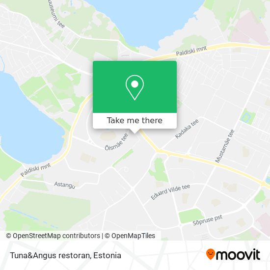 Карта Tuna&Angus restoran